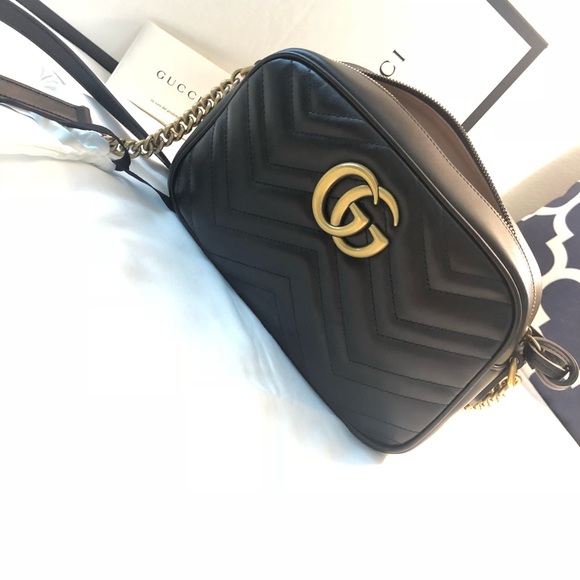 ✅SOLD✅Gucci GG Marmont matelassé shoulder bag - Picture 5 of 8